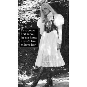 Church of Sanctus Madonna and Child OOAK dress